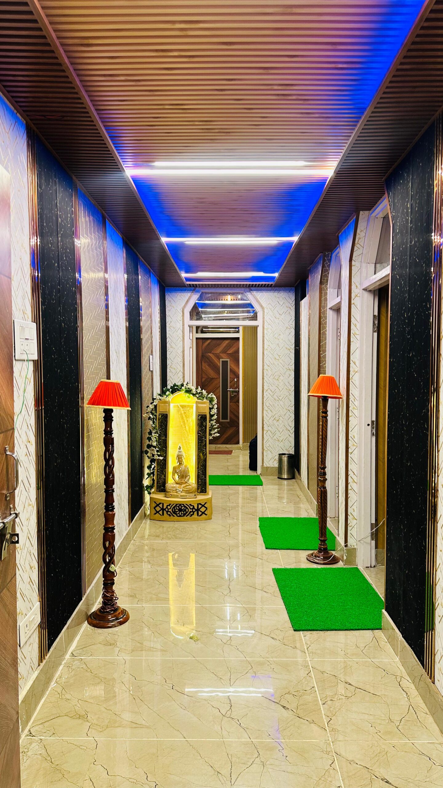 ROOMS hallway